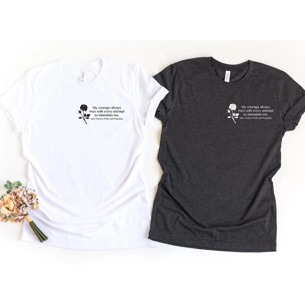 

Women Pocket Flower Print t shirt With Saying Summer Short Sleeve Cotton Plus Size Tees Round Neck Graphic Aesthetic Tops