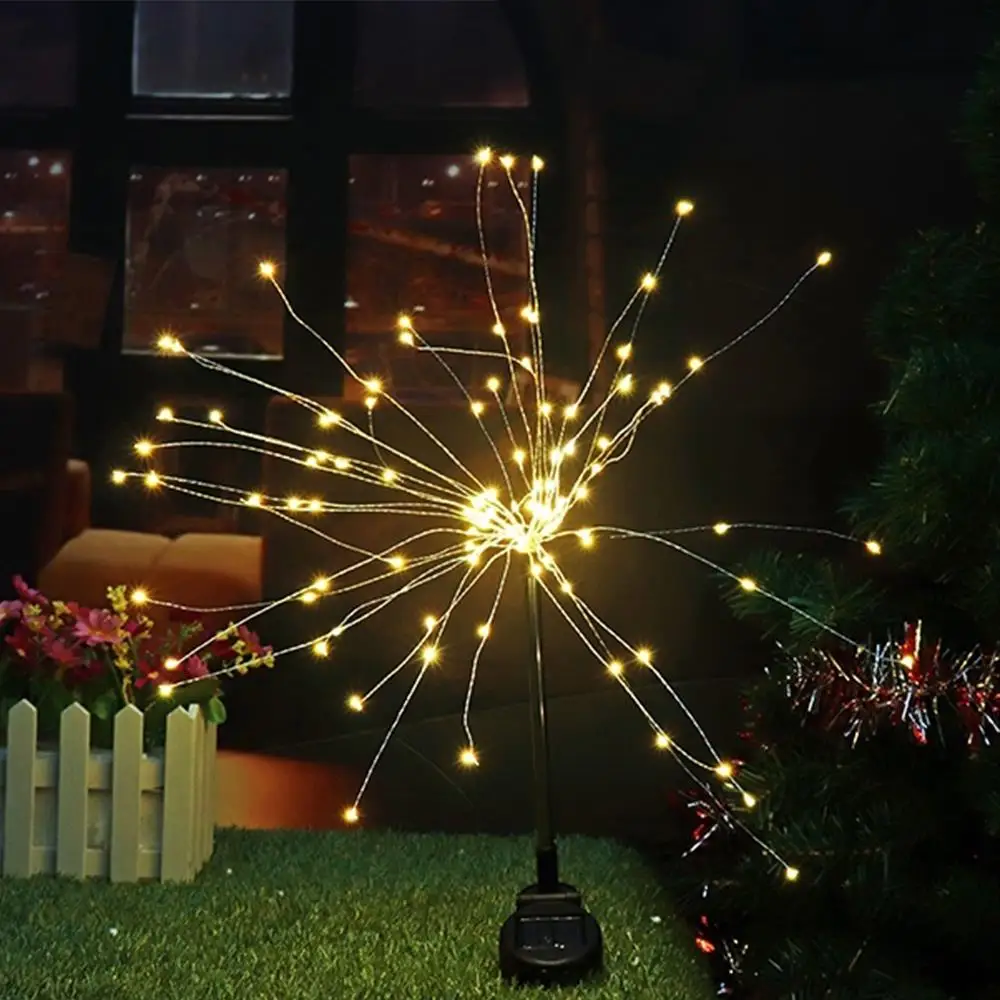 

Fairy Bouquet Dandelion Lights Twinkle Outdoor Decoration Durable Warm White/Colorful Festival