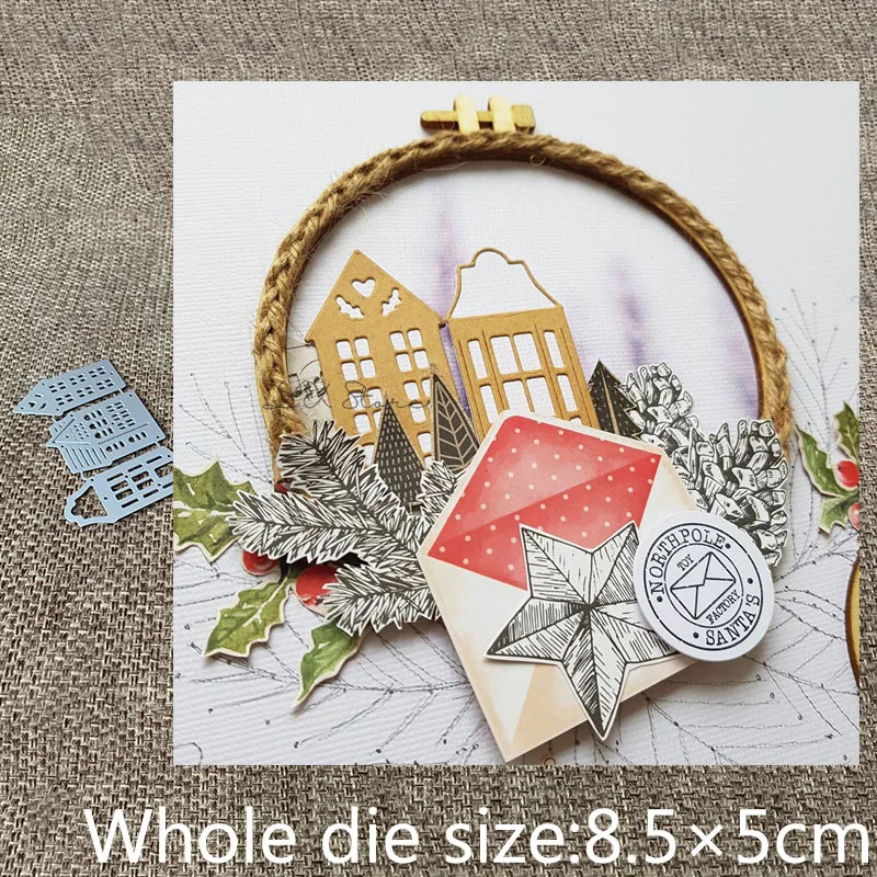 

Новый дизайн, металлический трафарет для рукоделия, пресс-формы, 3 шт., украшение дома, высечки для скрапбукинга, альбома, бумаги, карточек, ре...