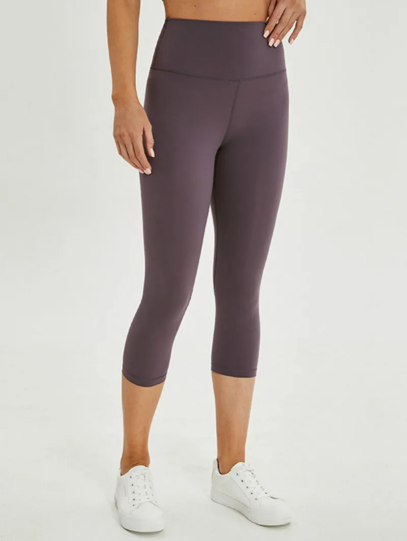 

Женские спортивные Леггинсы для бега, быстросохнущие эластичные штаны для йоги, новый стиль 2020, 7 цветов, бесшовная одежда с высокой талией