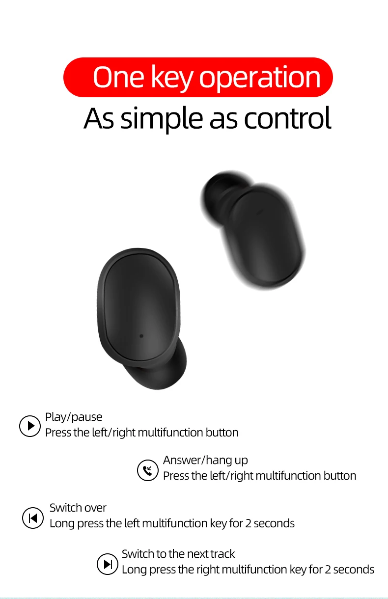 Универсальные беспроводные наушники A6S TWS Bluetooth 5,0, мини наушники для IPhone huawei Xiaomi PK i11 i12 i14 i20 i30 i60