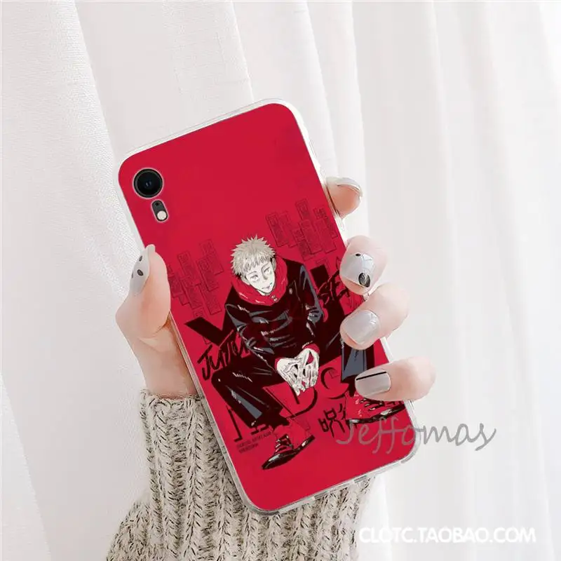 

Jujutsu Kaisen Anime Phone Case For iphone 12 5 5s 5c se 6 6s 7 8 plus x xs xr 11 pro max mini