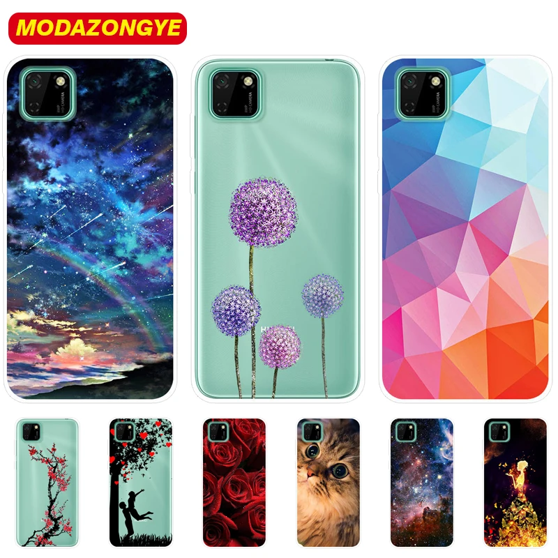 Силиконовый чехол для Huawei Y5P 2020 цвет в ассортименте