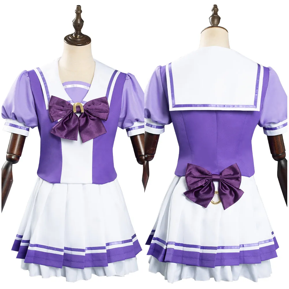 

Anime Pretty Derby Cosplay Costume Maid Uniform Dresses Halloween Carnival Costumes