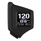 Автомобильный проектор на лобовое стекло, проектор, система предупреждения о превышении скорости OBD2 II EUOBD GPS, Электронная сигнализация напряжения