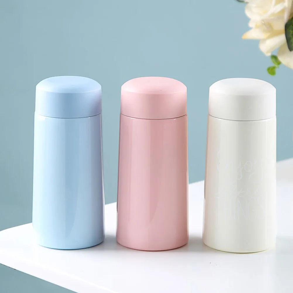 

Stainless Steel Insulated Water Bottle Thermos Coffee Cup 150ml Portable Vacuum Flask Insulated Tumbler Hot Cold Drink Bottle