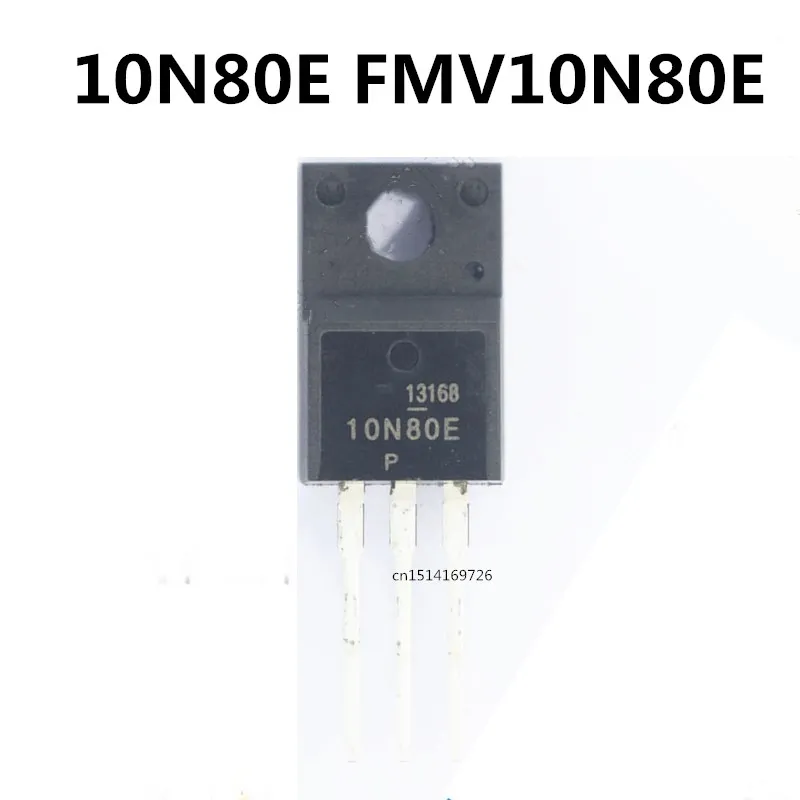 Оригинал, 5 предметов в партии, 10N80E FMV10N80E TO-220F 800V 10A