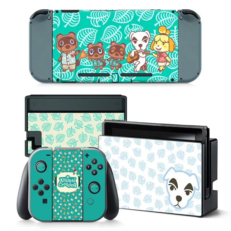 Защитные наклейки для консоли Nintendo Switch Lite виниловые чехлы перекрещивания
