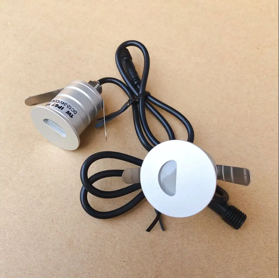 DC12V 24V Светодиодный прожектор 1W CREE светодиодный подземный свет заглубленный