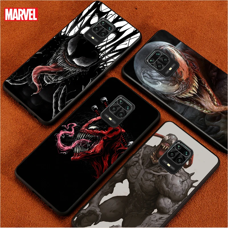 

Marvel Venom violence for Xiaomi Redmi Note 10 10S 9T 9 9S 8 8T 7 7S 6 5A 5 4X 4 Pro Max TPU Prime Phone Case