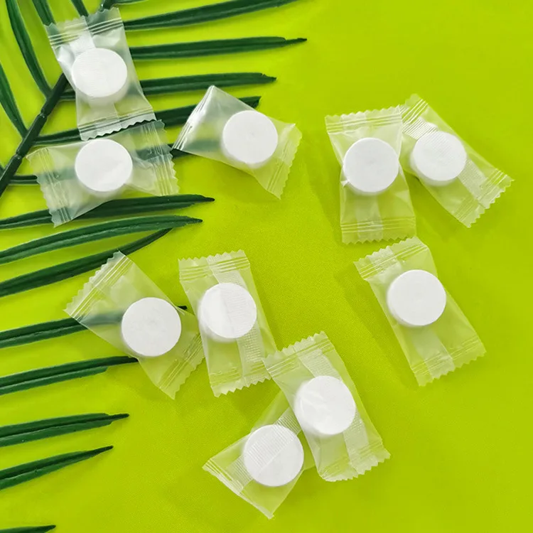 Полотенца одноразовые из нетканого материала таблетка-полотенце 5 шт./10 шт. | Дом и