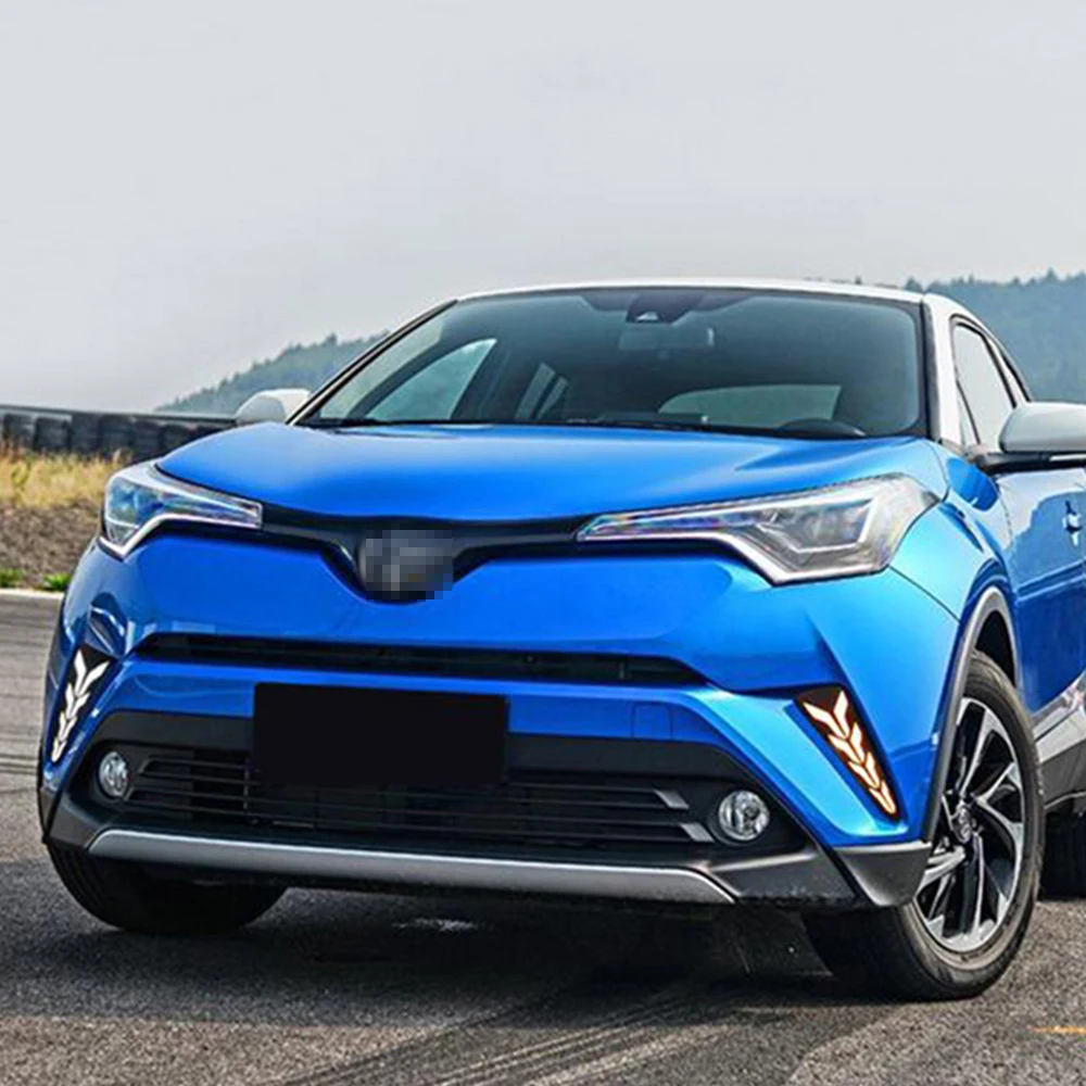 ECAHAYAKU 1 пара 6000K для Toyota C HR ЧР 2017 2018 2019 указатель поворота Стиль реле ABS