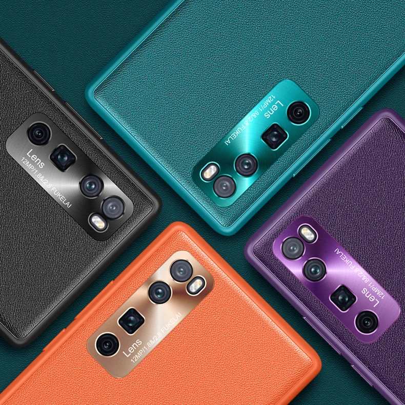 Чехол для телефона Huawei P30 P40 pro Mate 20 30 honor 30s v30 nova 7 7se роскошный кожаный чехол