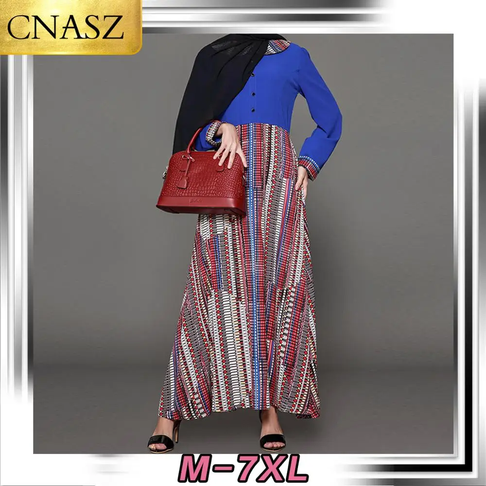 

New Elegant Muslim Dubai Middle East Casual Polyester Turndown Collar Cardigan Modest Islamic Muslim Women Plus Size Clothing