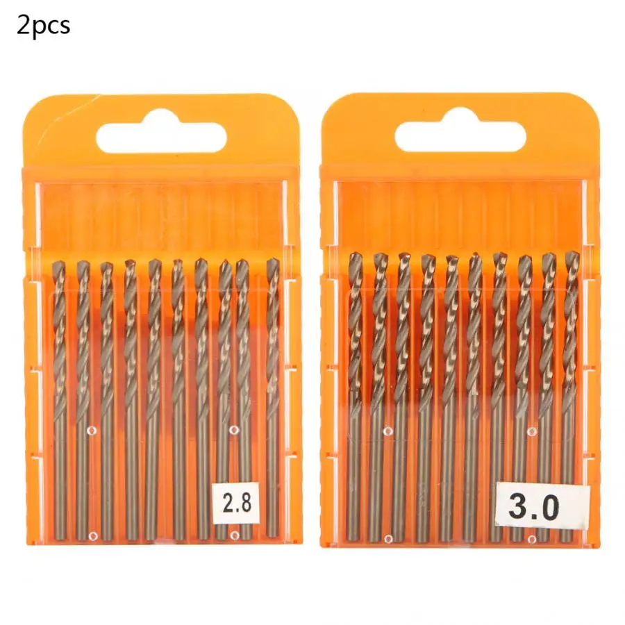 20 шт. сверла высокоскоростной стальной угловой Железный инструмент для