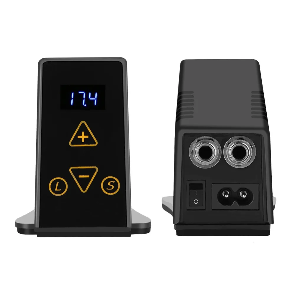 

Mini Digital LCD Tattoo Machine Power Supply for Tattoo Machine Foot Pedal Permanent Supply Equipment Tattoo Accessories US EU