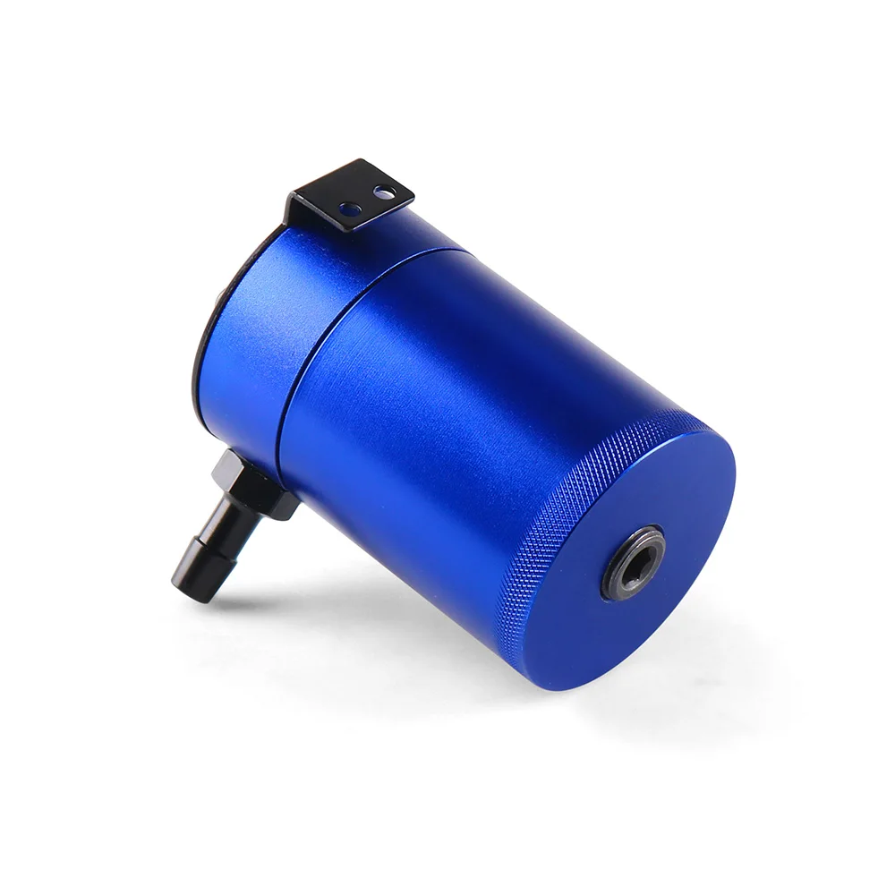 Универсальный Компактный алюминиевый маслоприемник с 2 портами резервуар для