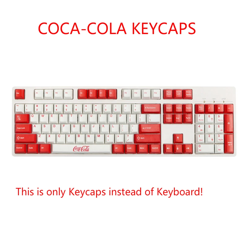 Колпачки для механической клавиатуры 112 клавиш персонализированные толстые