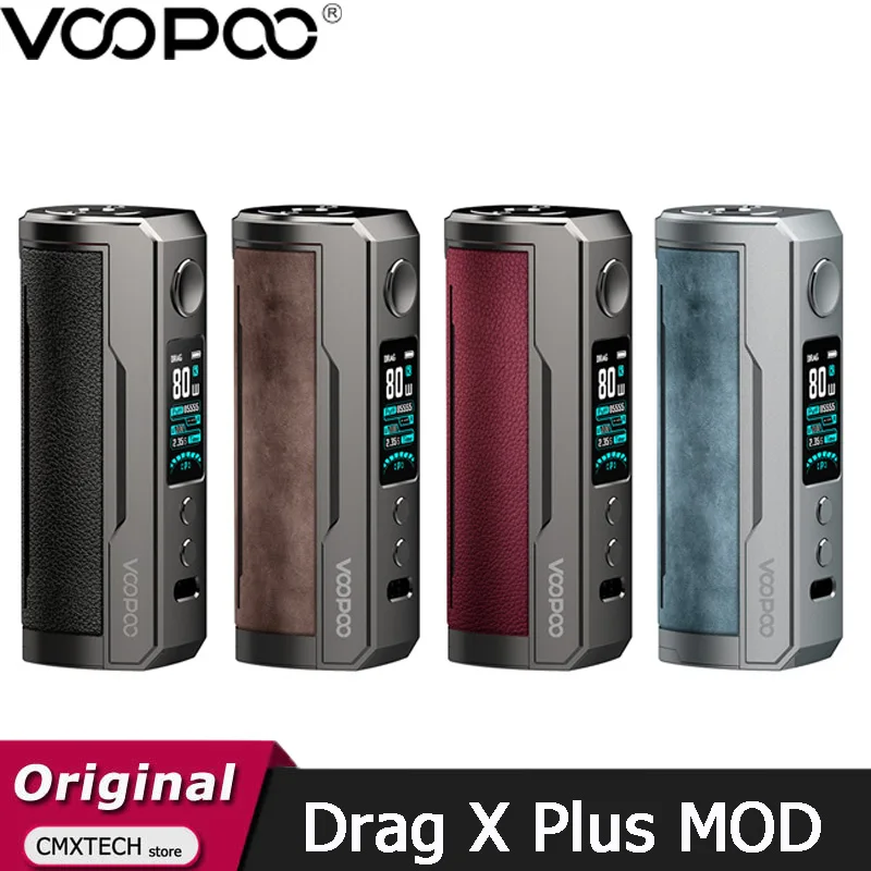 Оригинальный бокс-мод VOOPOO DRAG X Plus 100 Вт вейп электронная сигарета испаритель