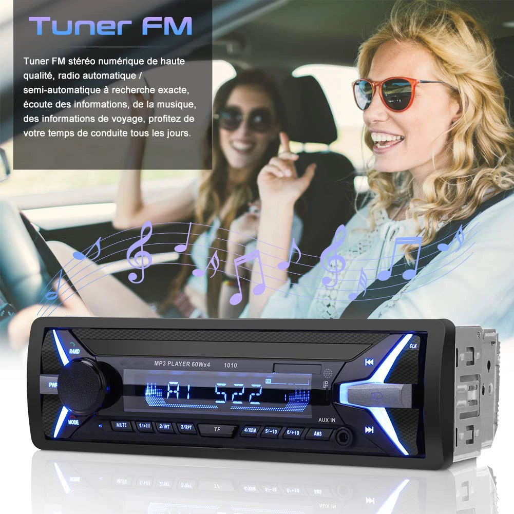 12 В Авто пульт дистанционного управления радио FM Bluetooth ЖК дисплей Автомобильный