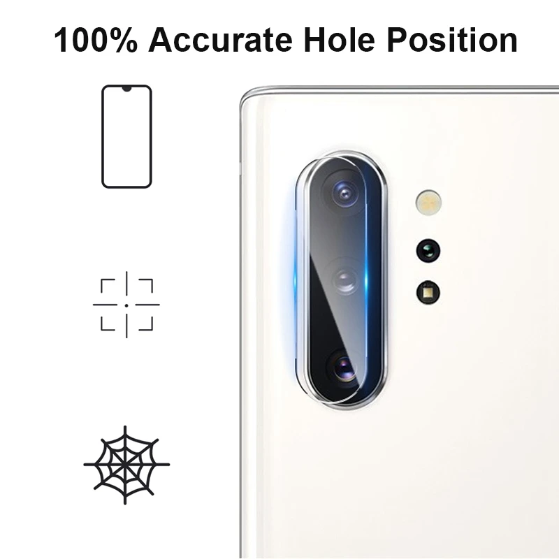 Пленка для объектива задней камеры Защитное стекло Samsung Galaxy Note 10 Plus 8 9 S8 S9 S10 S10E 9H