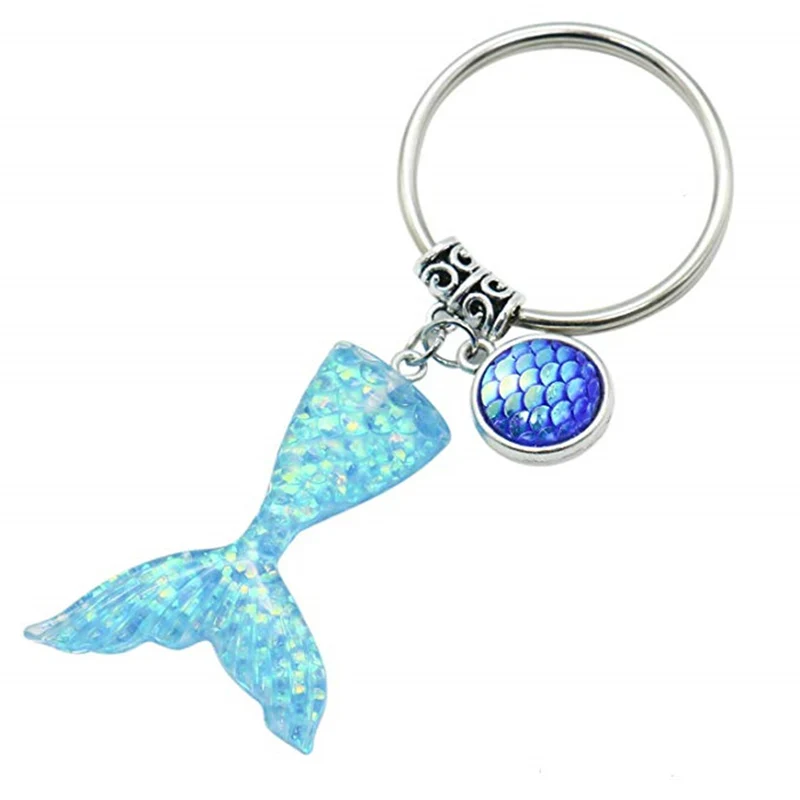 5 шт. меняющийся цвет узор русалки градиентный рыбий хвост в форме рыбьей чешуи