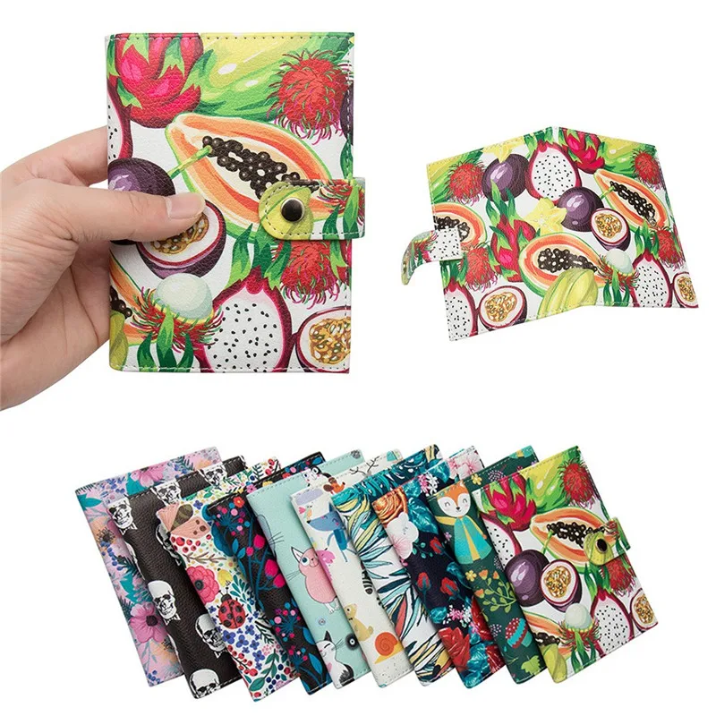 Милая женская Обложка для паспорта с рисунком из мультфильма Кожаная дорожная