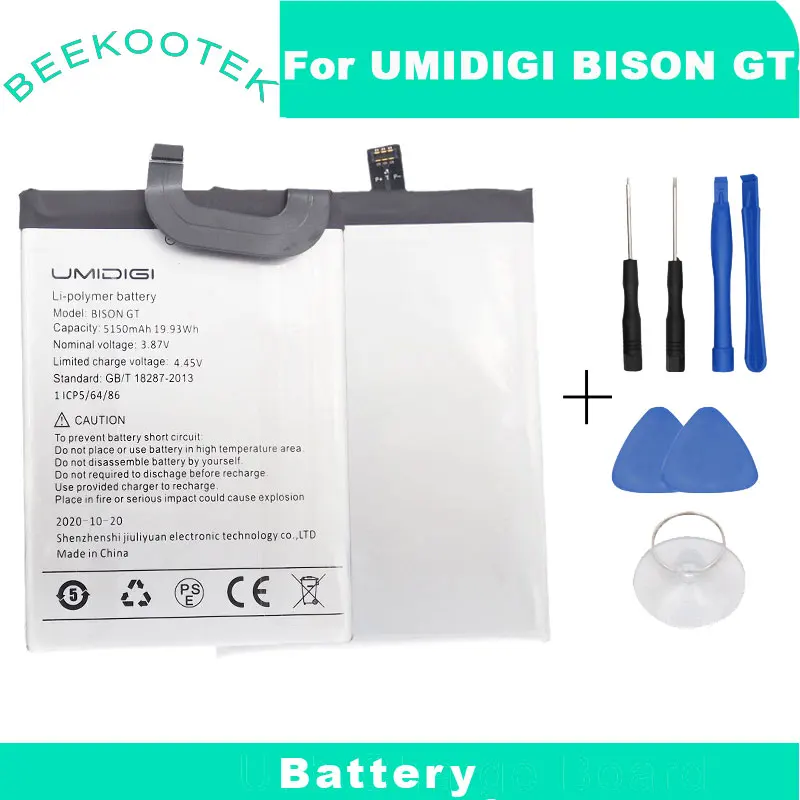 

New Original UMIDIGI Cellphone Battery Replacement Accessories parts For UMIDIGI BISON GT 6.67 inch Smartphone