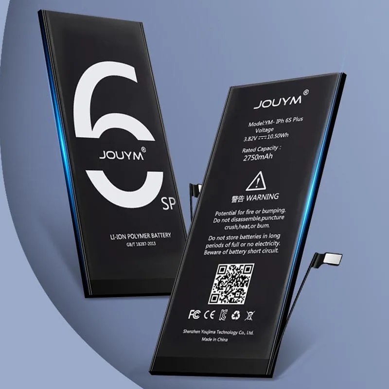 Оригинальный аккумулятор для телефона JOUYM iPhone 6 6S 7 8 5S 5 SE plus сменная качественная