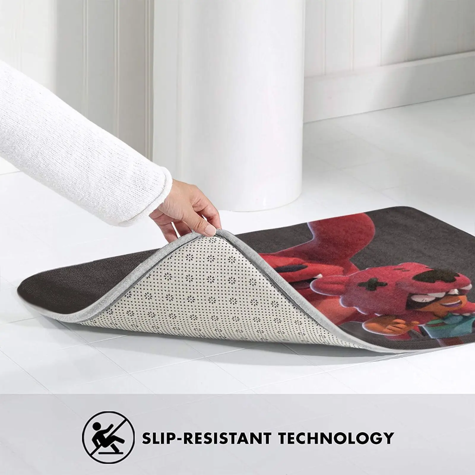 Мягкий Нескользящий Коврик Nita модели Nita-3d 3