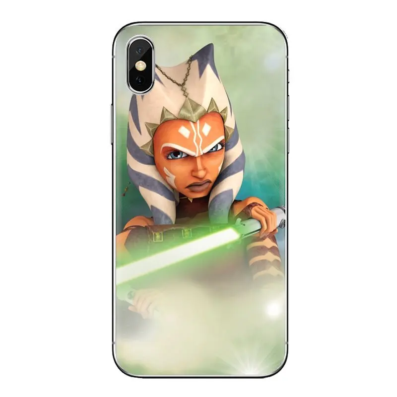 For Samsung Galaxy S3 S4 S5 Mini S6 S7 Edge S8 S9 S10 Plus Note 3 4 5 8 9 Ahsoka Soft Transparent Shell Covers |