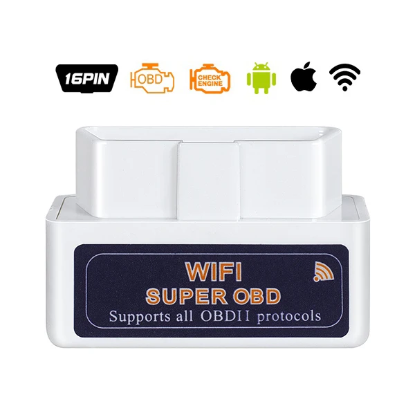 ELM327 WIFI оборудование V1.5 поддерживает Android/iOS/Windows с PIC18F25K80 ELM 327 Wi-Fi дизельные