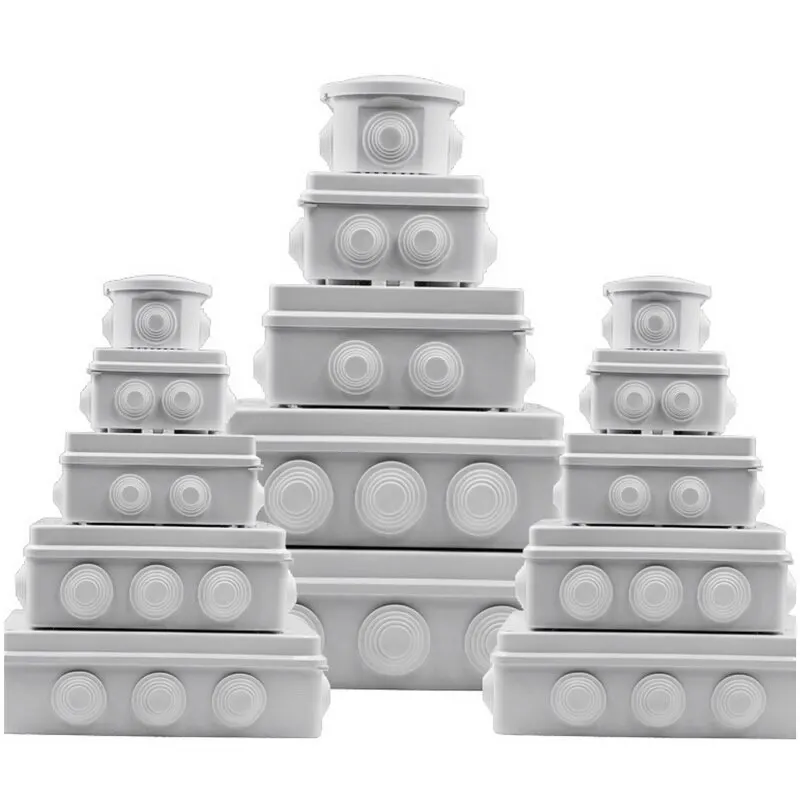 1 шт. ABS пластик IP65 Водонепроницаемый DIY открытый Крытый универсальный