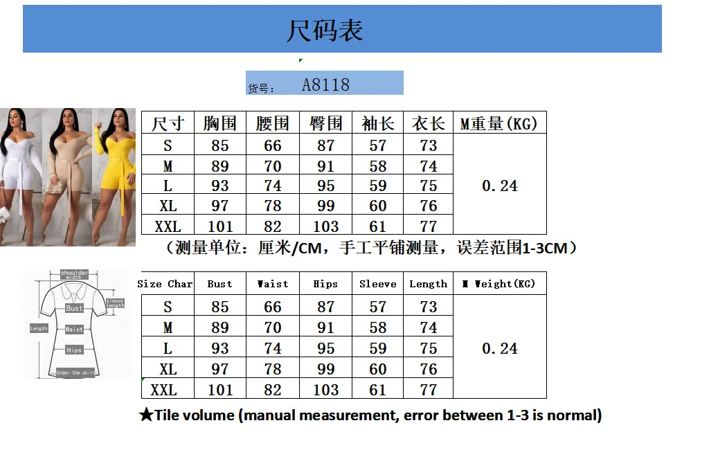 

Autumn Women Sexy Off Shoulder Ribbed Knitted Playsuit Sexy V Neck Long Sleeve Slim Shorts Jumpsuit Knitting Romper Bodysuits