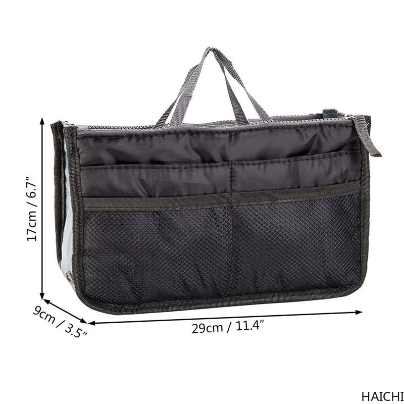 

2021 New Style Hot Sale Fashion Lady Foldable Storage Bag Handbag Travel Bag Large Capacity Insert Liner Wallet Storage