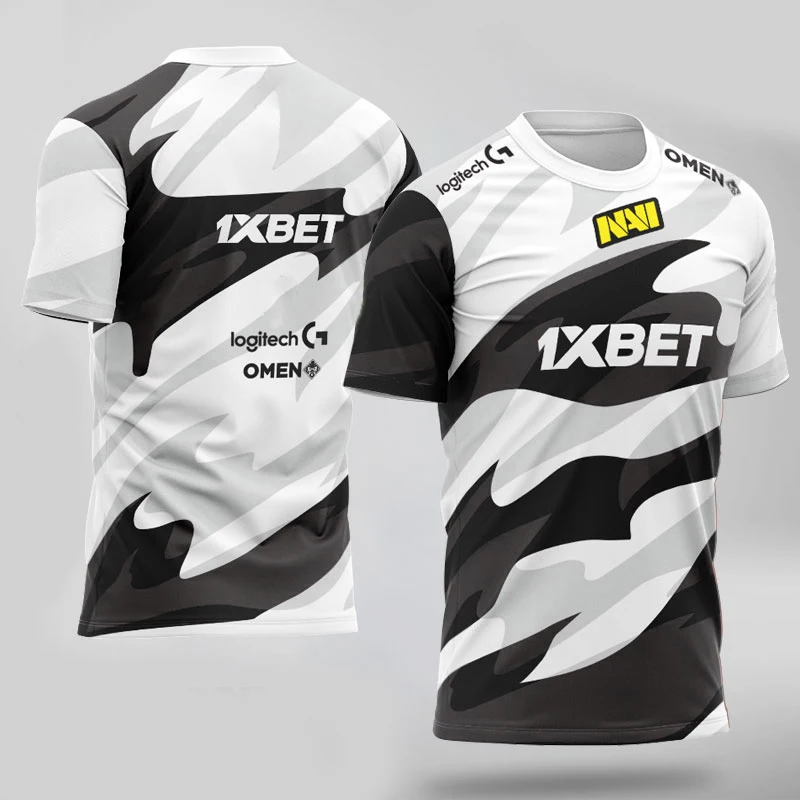 Новая футболка Navi для команды киберспорта Natus Vincere игрока CSGO Pro уличная одежда