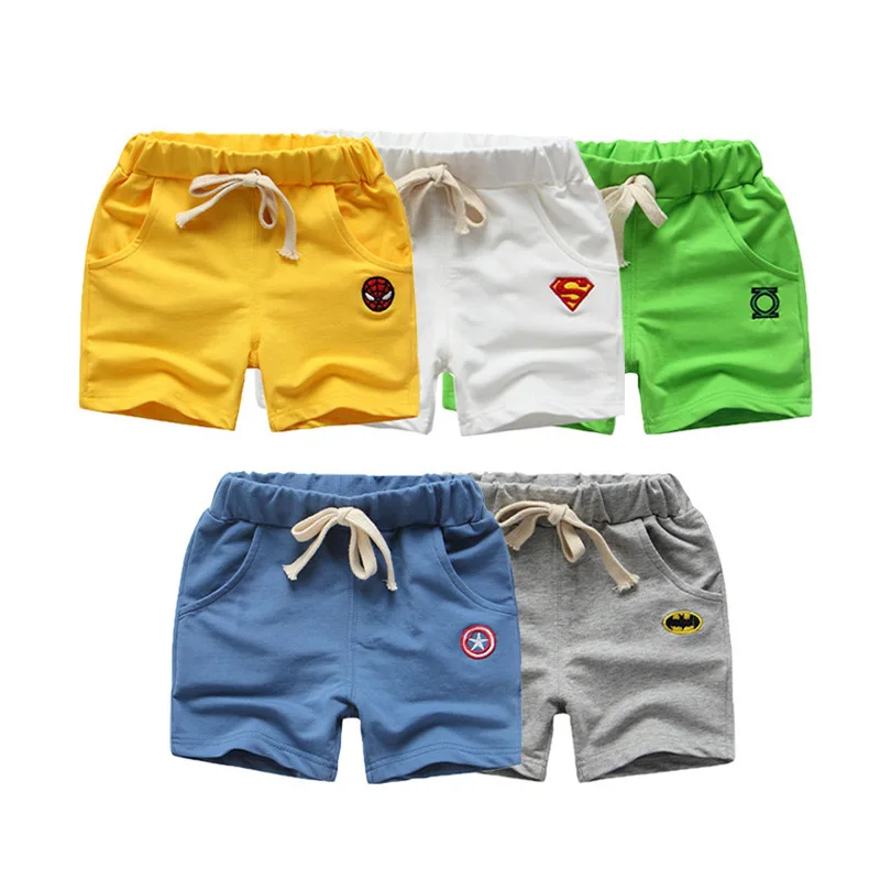 

2021 summer new Disney boys' shorts Summer Cotton thin baby shorts men's and women's beach pants casual pants