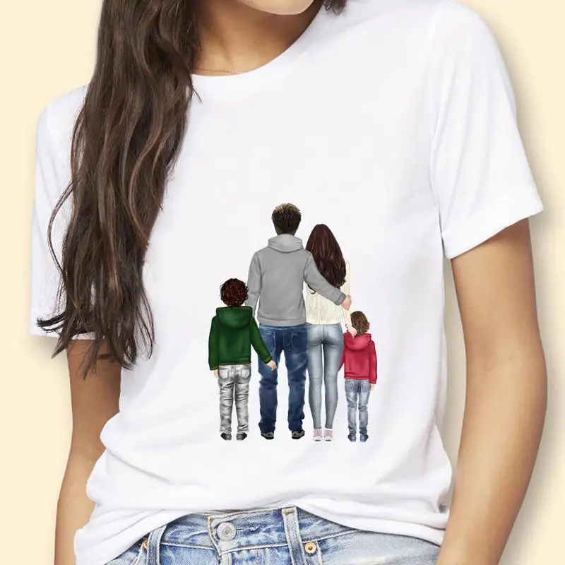 

Женская футболка в стиле 90-х годов, с рисунком