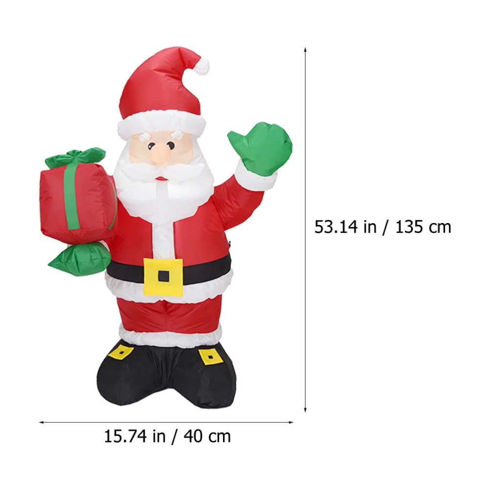 

Inflatable Santa Claus Model Lovely Inflatable Model Party Supply (US Plug)