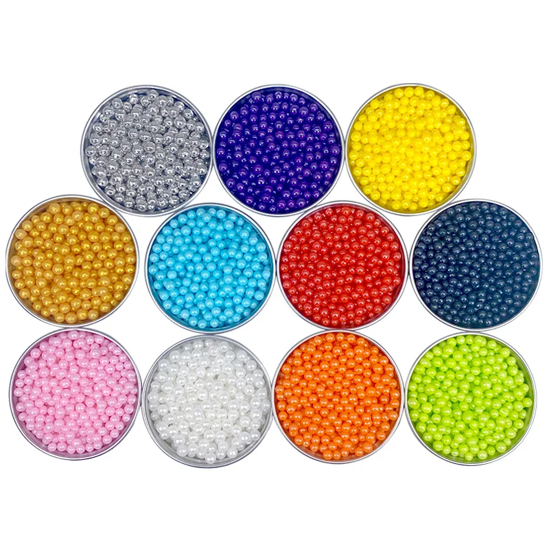 4 мм/50 г брызги для торта сахар 50 мини красочные бусины украшение инструменты