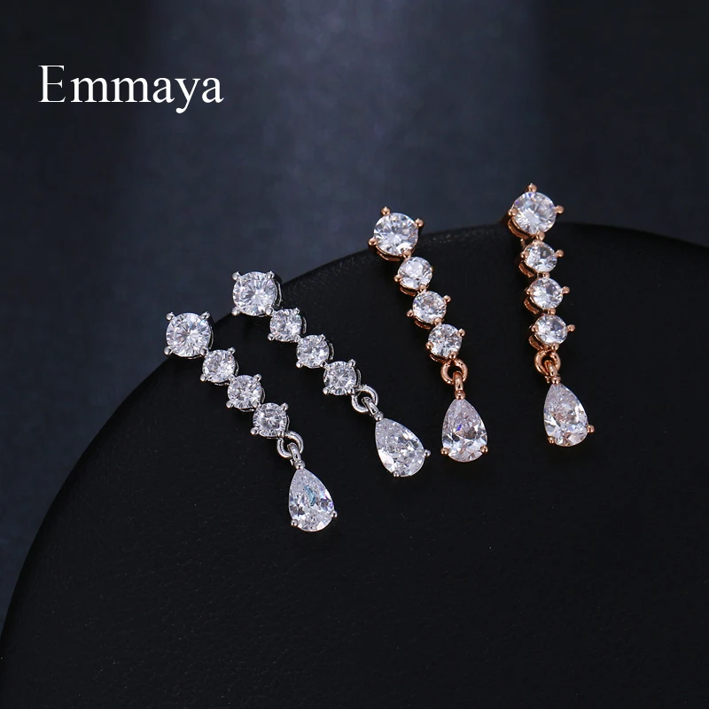 Emmaya новый дизайн геометрические формы постепенное изменение с каплями циркония