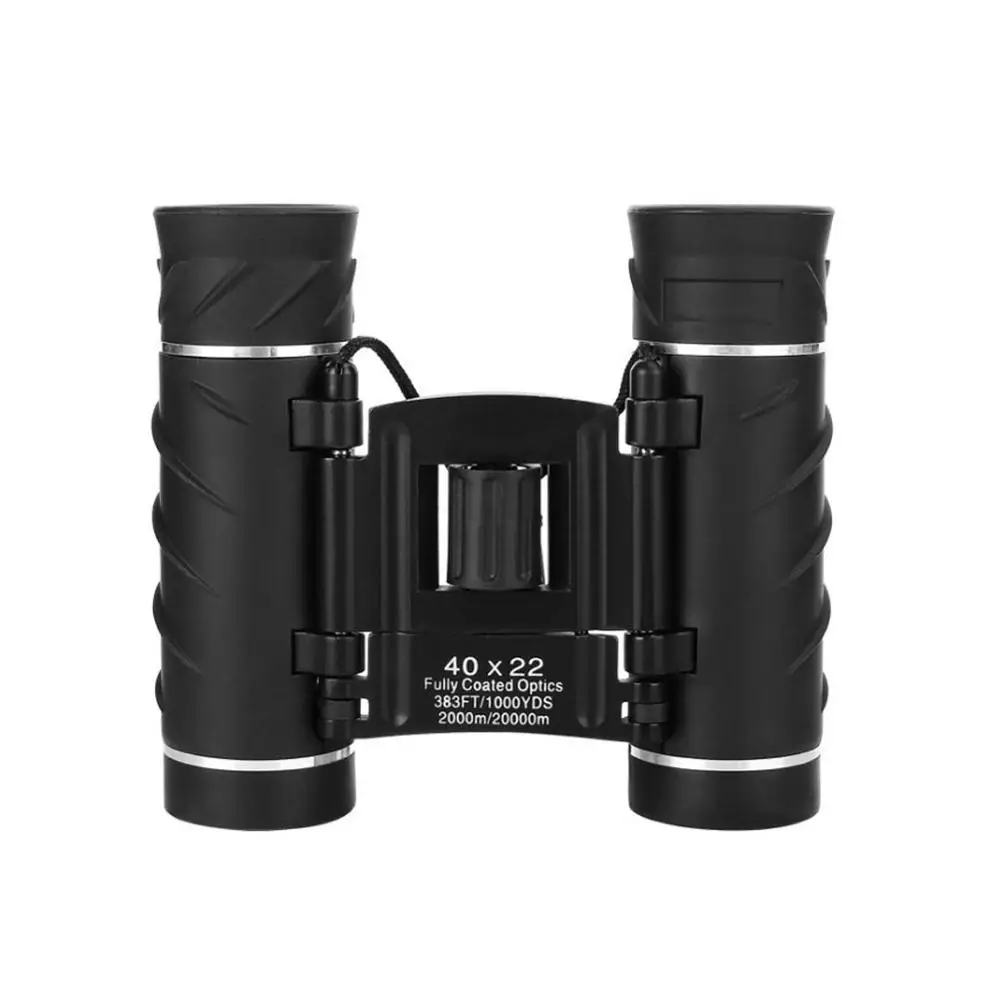 

40x22 HD Powerful Binoculars 2000M Long Range Folding Mini Telescope For Hunting Sports Outdoor Camping Travel telescope