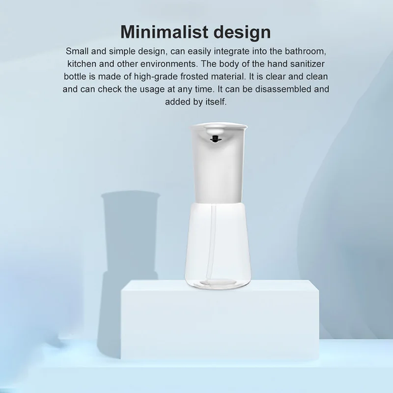 

2021 Portable Intelligent Automatic Induction Foam Washing Mobile Phone Infrared Induction Foam Soap Dispenser Drop Shipping