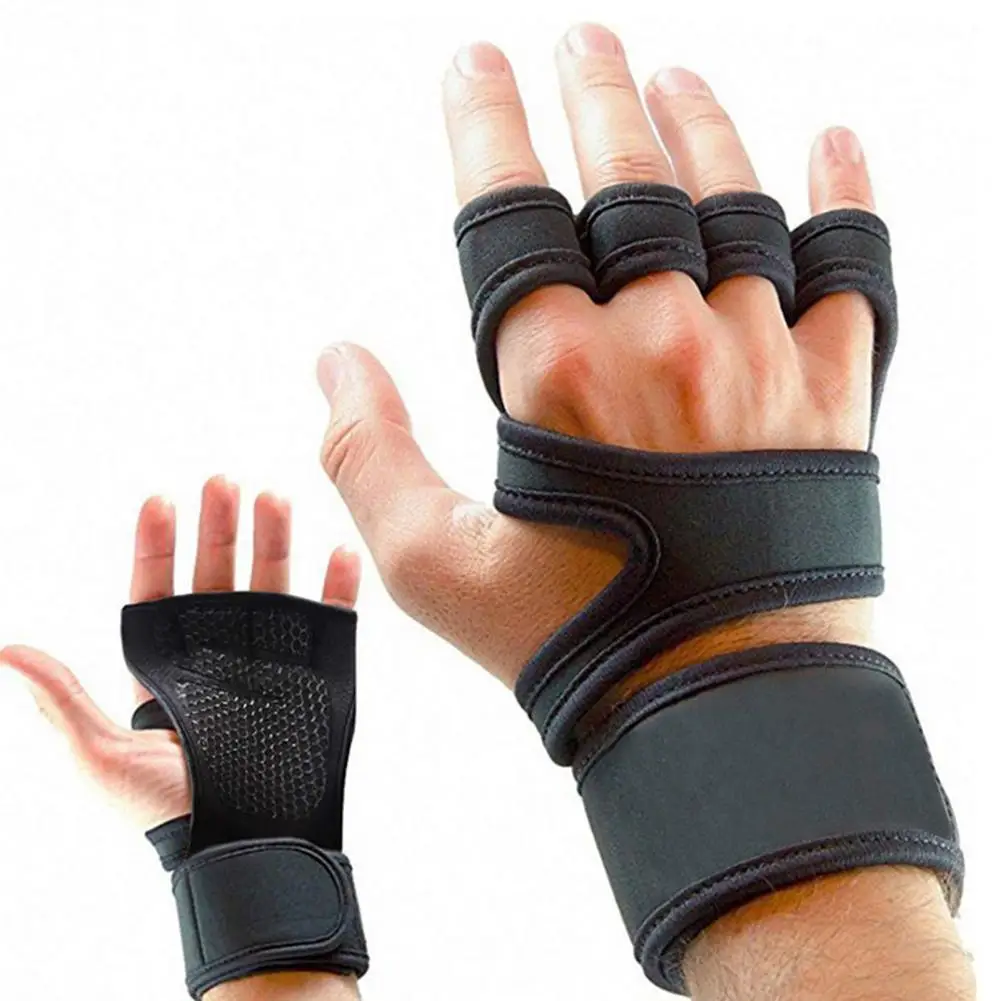 Черный цвет, 1 пара, модные тренировки перчатки легкие тренировочные перчатки удобны для бега перчатки bahco gl008 10 1 пара черный оранжевый