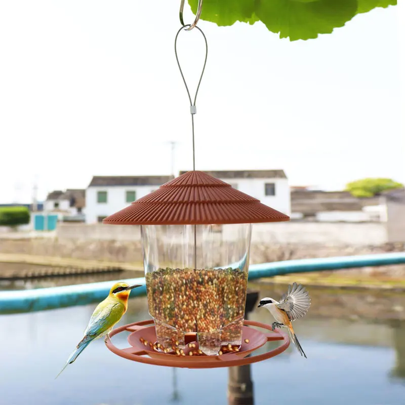 

Wild Bird Feeder Gazebo Birdfeeder Outside Decoration-Perfect For Attracting Birds On Outdoor Garden Yard For Bird Lover Kids
