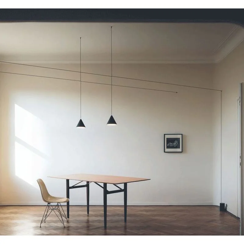 Скандинавский современный дизайн LED DIY подвесной светильник световые шнуры