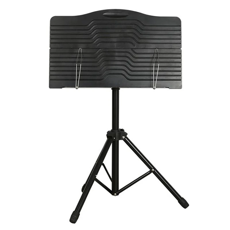 

Portable Metal Music Stand Adjustable Height Detachable Musical Guitar Instruments for Piano Violin Guitar Sheet Music