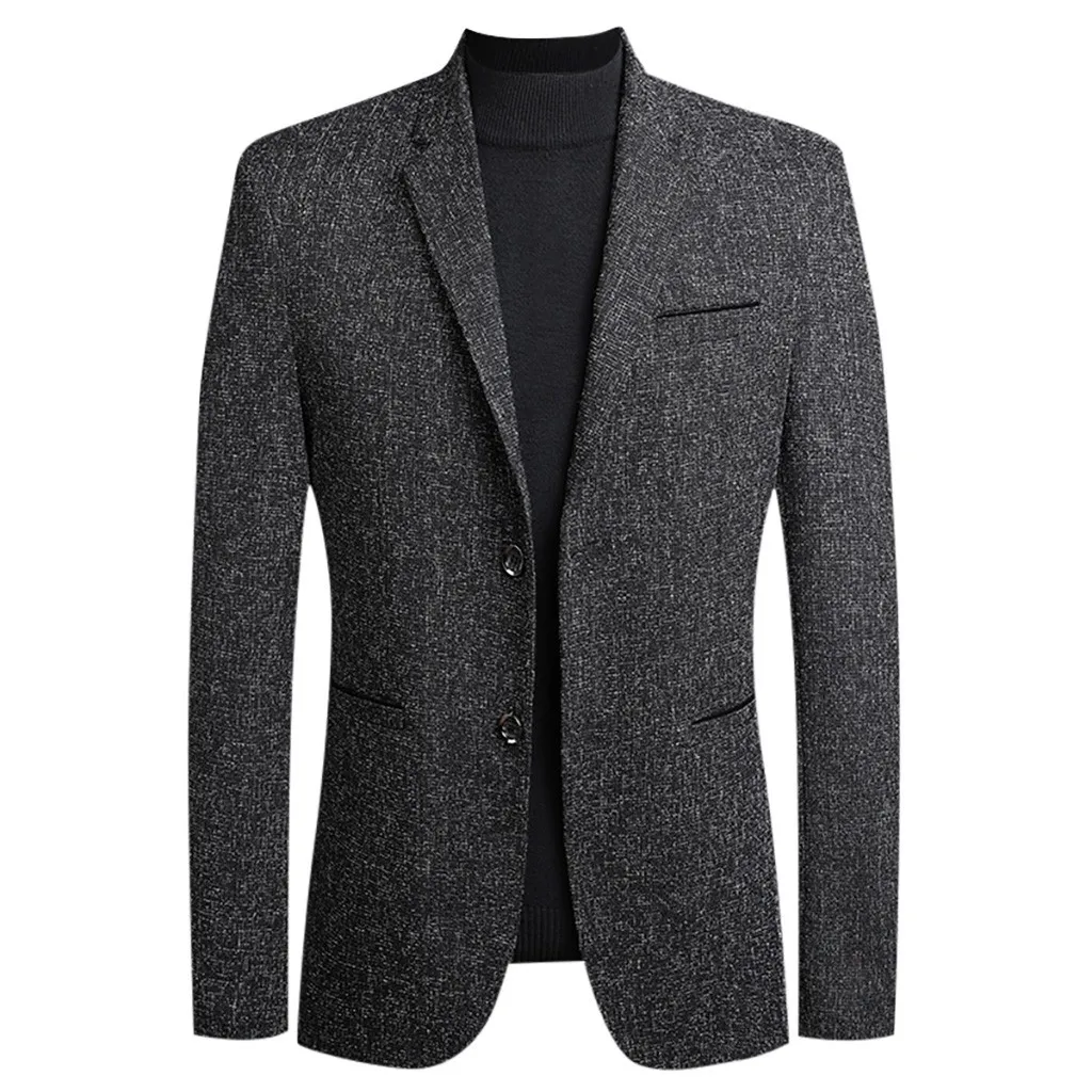 

Winter Men Suit Jacket Business Casual Men Blazer Coat Dress Suit costume homme Solid slim fit high quality