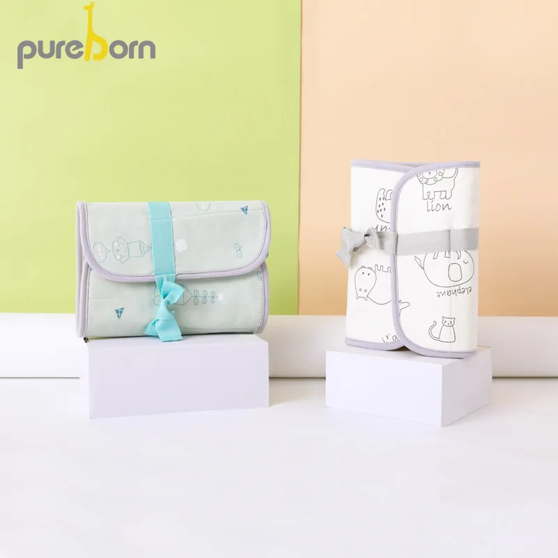 Сумка для хранения подгузников Pureborn водонепроницаемая подвесная сумка детских