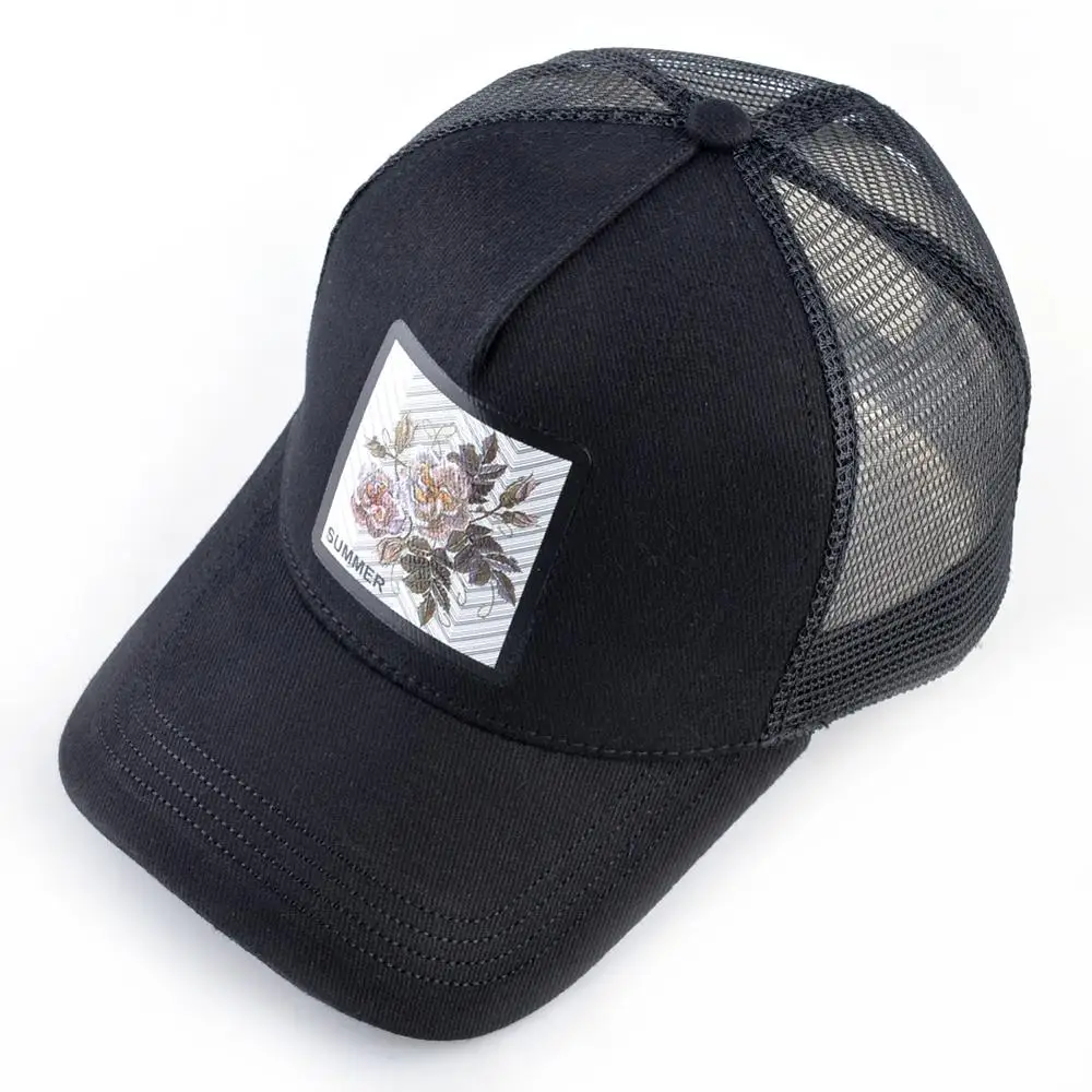 Бейсболка с сетчатым верхом для мужчин и женщин уличная Кепка